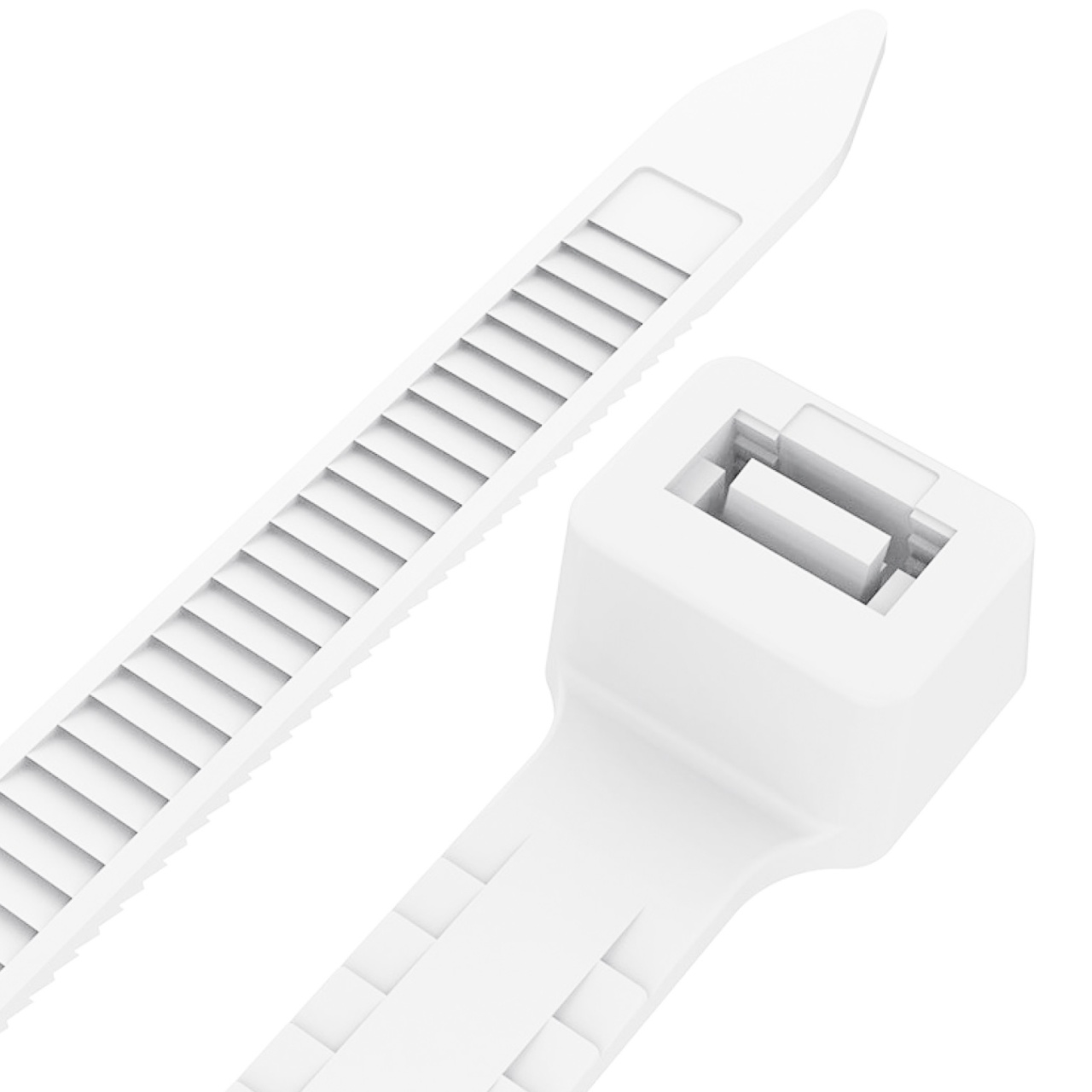 Хомуты нейлоновые 3,6x150мм, 100 шт, белые "MAXIMUM" MX 10277.1 оптом